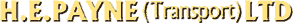 H.E. Payne (Transport) Ltd